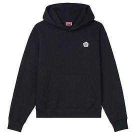Kenzo Blumen-Hoodie Schwarz