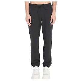 Moncler Baumwoll-Sweatpants mit Logo-Patch Schwarz