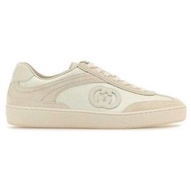 Gucci Suede Sneakers White