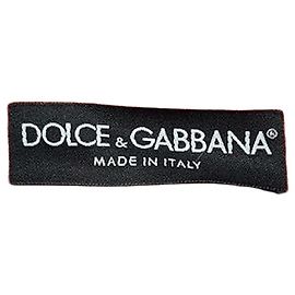 Dolce & Gabbana Roter langer Mantel Rot