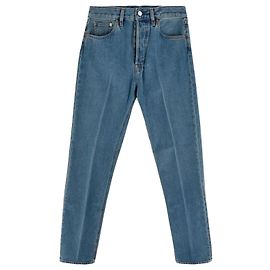 Gucci Pantalones rectos de denim Azul