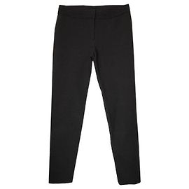 Lanvin Collection Black Wool Blend Slim Pants Black