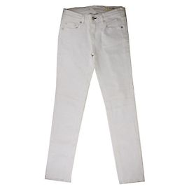 Rag & Bone Weiße Skinny-Jeans Weiß
