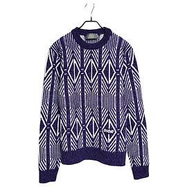 Dior Diamond Jacquard Knit Blue
