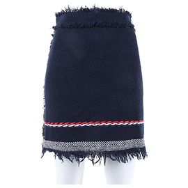 Tweed-Rock von Thom Browne Blau