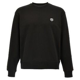 Kenzo Bestickter Happy Tiger Sweatshirt Schwarz