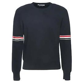 Thom Browne Arm Band Milano Strick mit Naht Blau