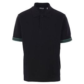 Burberry Polohemd aus Baumwolle Schwarz