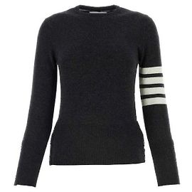 Thom Browne Classic Cashmere Pullover Knit Brown