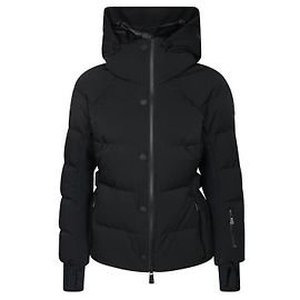 Moncler Giacca da sci con cappuccio in piuma Grenoble Guyane Nero