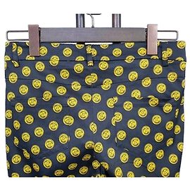 Moschino Printing Pants Black