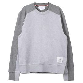 Thom Browne Herren Sweatshirt mit Streifen Braun