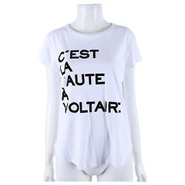 Zadig & Voltaire Zadig Voltaire Manga Curta Branco