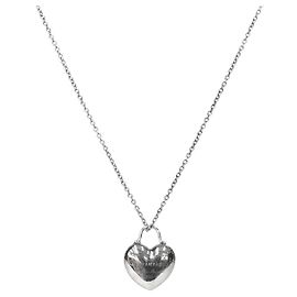 Tiffany & Co Collar de Plata Full Heart Plata
