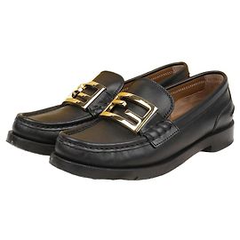 Fendi Mocasines Baguette Negro