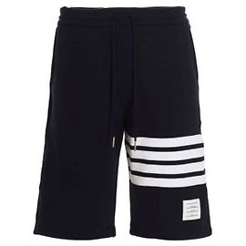 Thom Browne Pantalones cortos de sudadera Loopback Clásicos Azul