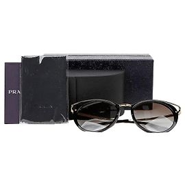 Prada Gafas de sol ojo de gato Negro