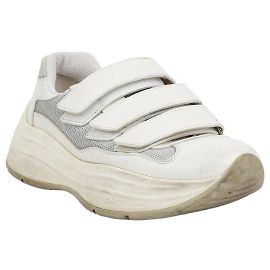 Prada America Cup Strap Sneakers White