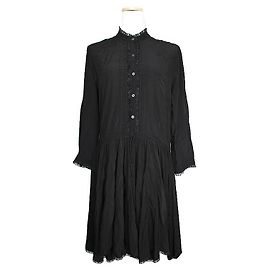 Zadig & Voltaire Robe noire à col montant Zadig Voltaire Noir