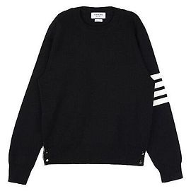 Thom Browne Diagonal Armband Milano Stitch Men's Knit Blue