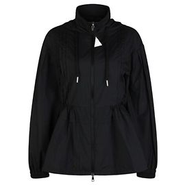 Giacca con cappuccio Moncler Vabre nera Nero