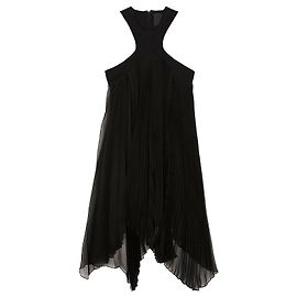 Givenchy Robe plissée asymétrique Taille Noir
