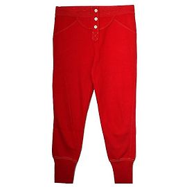 Isabel Marant Red Jogger Pants Red