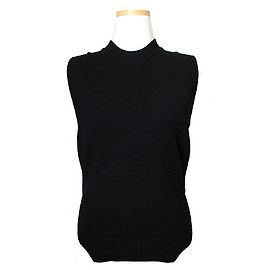 Givenchy Top de malha preto com corte Preto