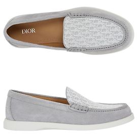 Dior Mocassins en daim Graniville Oblige Marron