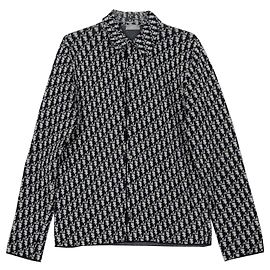 Dior Chemise Over Oblik Taille Bleu