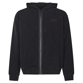 Maison Martin Margiela Baumwolljacke mit Kapuze Schwarz