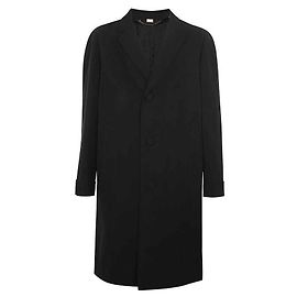 Gucci Cotton Poplin Coat Black