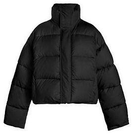 Balenciaga Shrink Padded Jacket Black