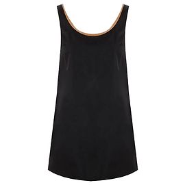 Prada Nylon Mini Dress Black