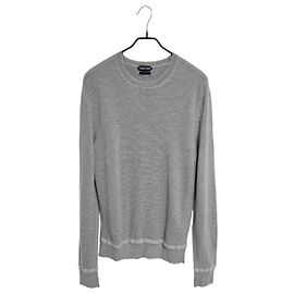 Tom Ford Wool Cashmere Waffle Knit Brown