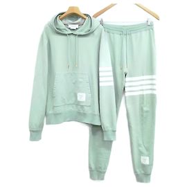 Thom Browne Bar Training Set Upper and Lower Garments Green