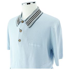Burberry Camicia da uomo Claxton blu chiaro Blu