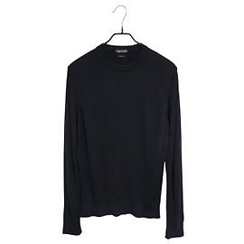 Tom Ford Merinowolle Strick Schwarz