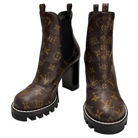 Louis Vuitton Botines Monogram Star Trail Castaño