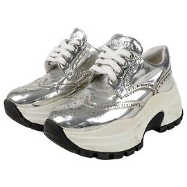 Prada Schnürschuhe Größe Silber