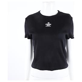 Fendi Kurzarm Schwarz