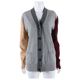 Céline Celine Langarm-Cardigan Mehrfarben