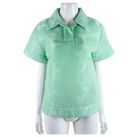 Jil Sander Manga Curta Verde