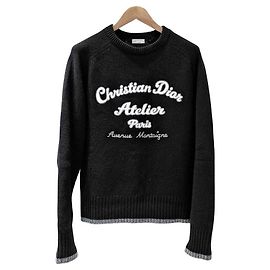 Dior Christian Atelier Strickwaren Schwarz