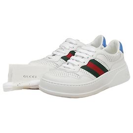 Gucci Détails Web Sneakers Blanc