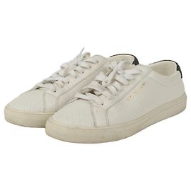 Saint Laurent Sequence Tab Sneakers Weiß