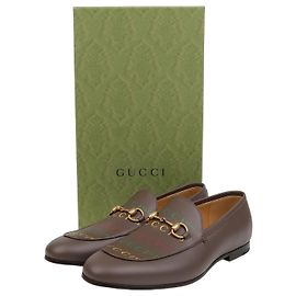 Gucci Mocassin Horsebit Taille Marron