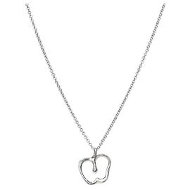 Tiffany & Co Colar de Prata Apple Prata