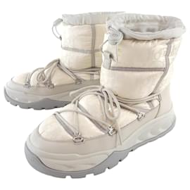 Dior Botas acolchoadas Oblique Azul