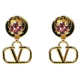 Valentino Orecchini Cubic Garavani in oro D'oro